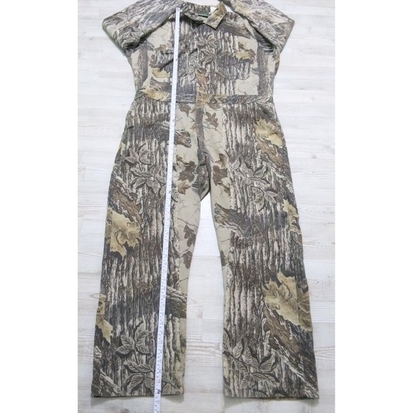 Cabela's Men's Size XL RealTree Woods Camo One Piece Hunting Suit Coveralls - Picture 10 of 10